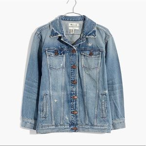 The Oversized Jean Jacket in Westend Wash